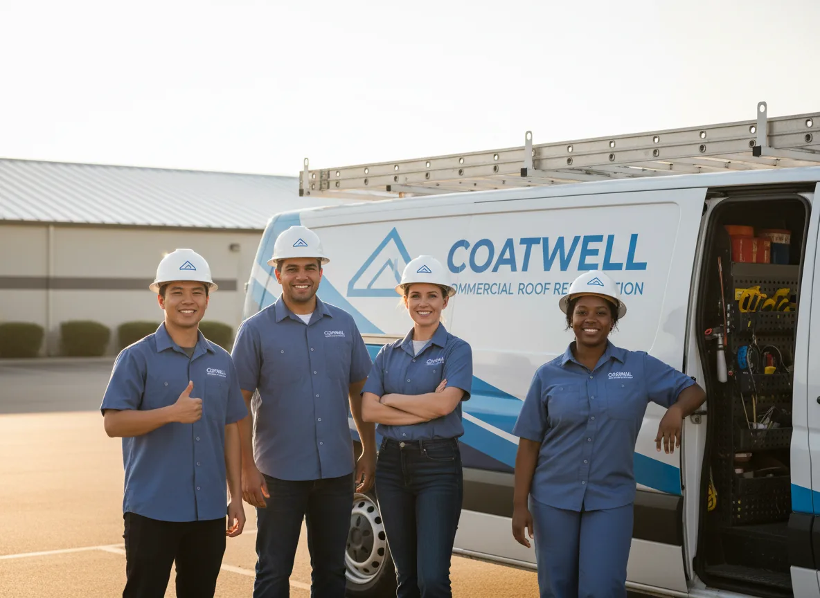 Commercial roof coating company in Portage, ME